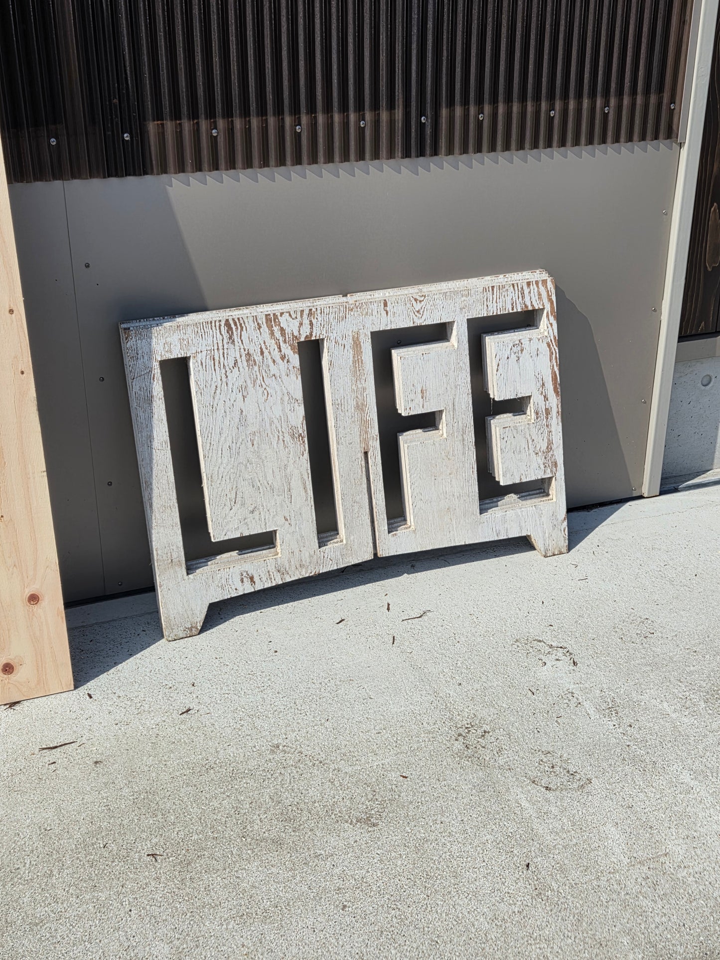 LIFE 作業台 針葉樹合板(無塗装)