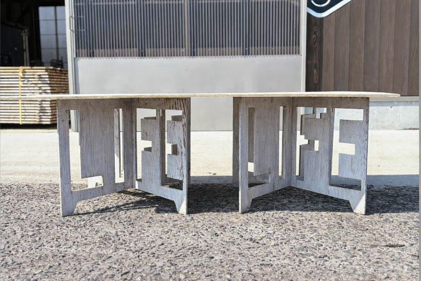 LIFE 作業台　針葉樹合板（無塗装）